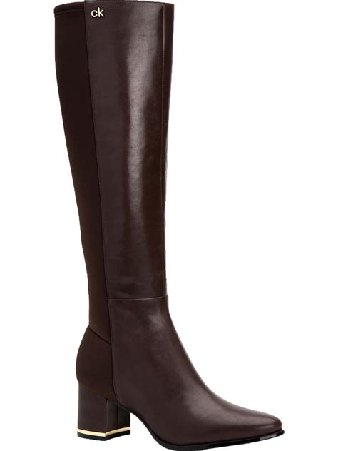 calvin klein boots knee high